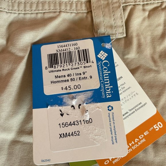 Columbia Men Sz 40 Modern Classic Omni-Shield Omni - Picture 4 of 11